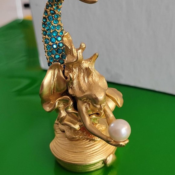Estee Lauder Solid Perfume Compact Limited Edition Collector - Sparkling Mermaid - Picture 5 of 14